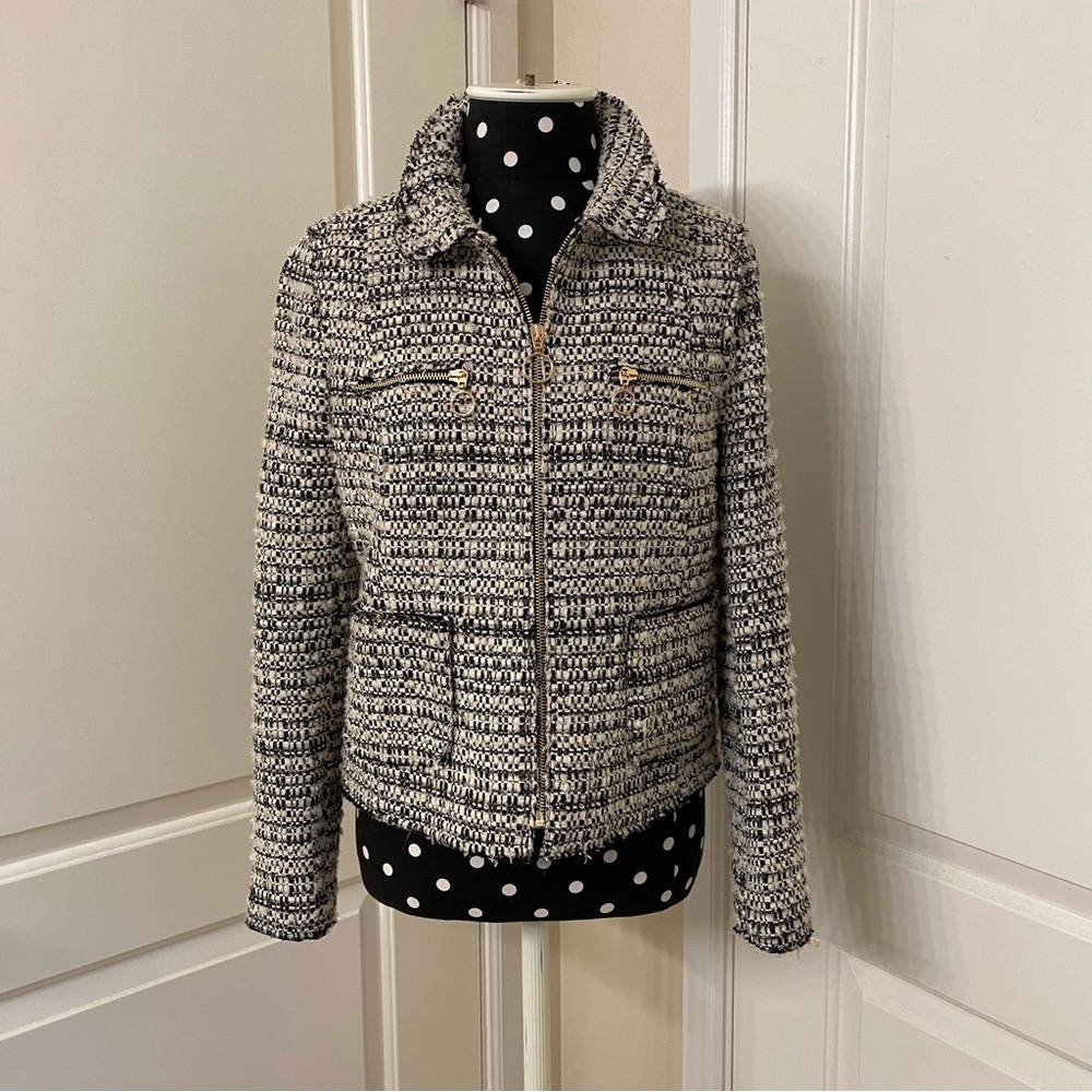 🤍🖤Classic Tweed jacket🖤🤍
